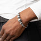 Bead Creed - Silver - Paparazzi Bracelet Image