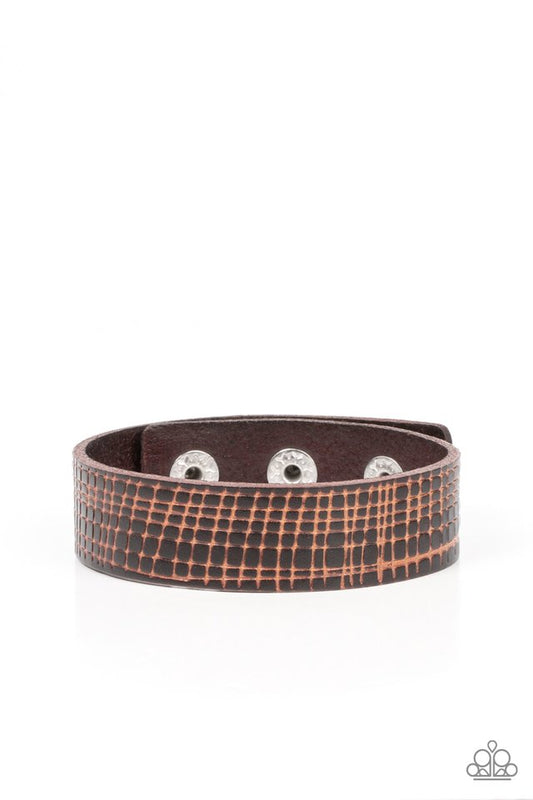 Rugged Reputation - Brown - Paparazzi Bracelet Image