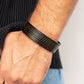 Rugged Reputation - Black - Paparazzi Bracelet Image