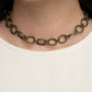 90s Nostalgia - Brass - Paparazzi Necklace Image