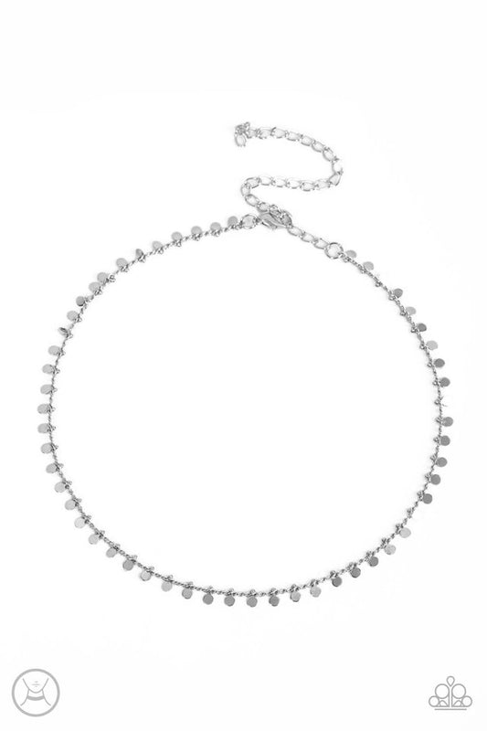 Spotlight Spunk - Silver - Paparazzi Necklace Image