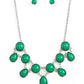 ​Very Valley Girl - Green - Paparazzi Necklace Image