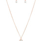 Prized Key Player - Copper - Paparazzi Necklace Image