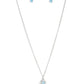 Prized Key Player - Blue - Paparazzi Necklace Image