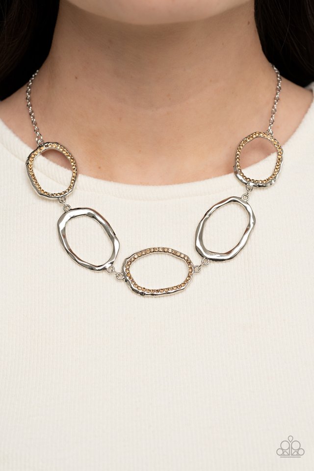 Gritty Go-Getter - Brown - Paparazzi Necklace Image