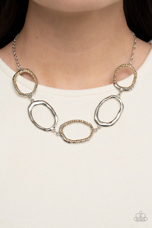 Gritty Go-Getter - Brown - Paparazzi Necklace Image