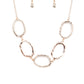 Gritty Go-Getter - Rose Gold - Paparazzi Necklace Image