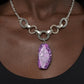Mystical Mineral - Purple - Paparazzi Necklace Image
