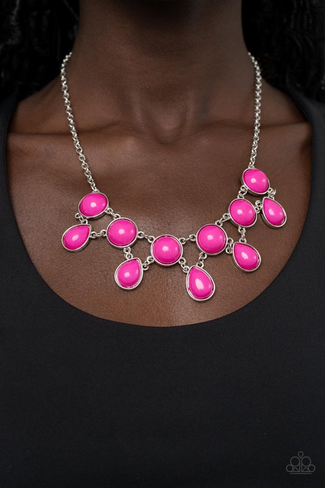 Very Valley Girl - Pink - Paparazzi Necklace Image