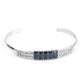 Spritzy Sparkle - Blue - Paparazzi Bracelet Image