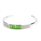 Spritzy Sparkle - Green - Paparazzi Bracelet Image