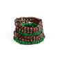 Fiji Fiesta - Green - Paparazzi Bracelet Image