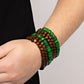 Fiji Fiesta - Green - Paparazzi Bracelet Image