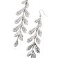 ​Lead From the FROND - Silver - Paparazzi Earring Image