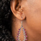 ​Its About to GLOW Down - Pink - Paparazzi Earring Image