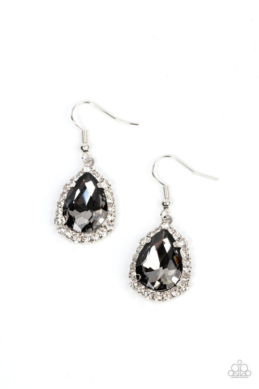 ​Bippity Boppity BOOM! - Silver - Paparazzi Earring Image