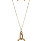 ​Radiant Ringleader - Brass - Paparazzi Necklace Image