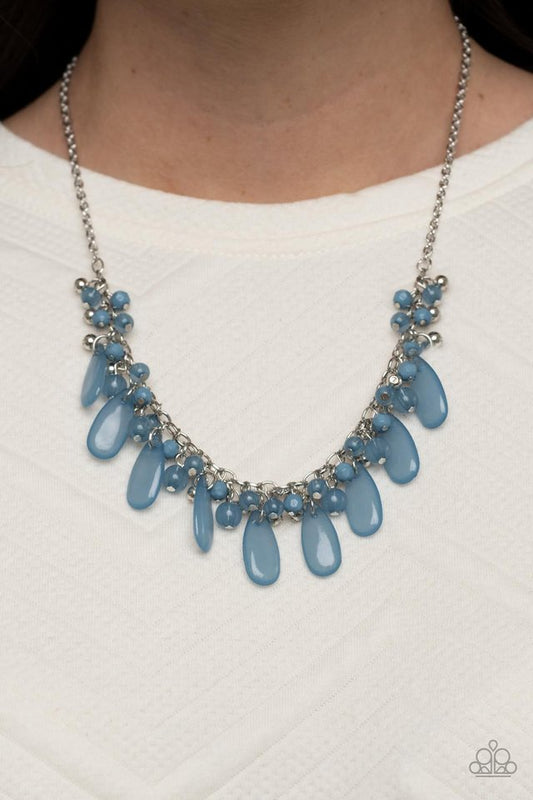 Bahama Mama Mode - Blue - Paparazzi Necklace Image