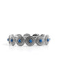 Welcome to the Color Wheel - Blue - Paparazzi Bracelet Image