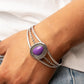 Ethereal Enthusiast - Purple - Paparazzi Bracelet Image