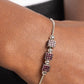 Roll Out the Radiance - Purple - Paparazzi Bracelet Image