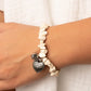 Love You to Pieces - White - Paparazzi Bracelet Image