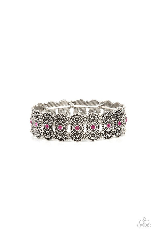 Rapturous Romance - Pink - Paparazzi Bracelet Image