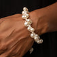 Vintage Versatility - White - Paparazzi Bracelet Image