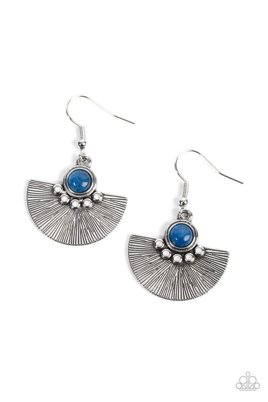 Manifesting Magic - Blue - Paparazzi Earring Image