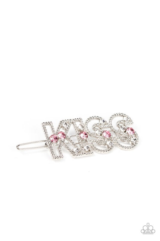 Kiss Bliss - Pink - Paparazzi Hair Accessories Image