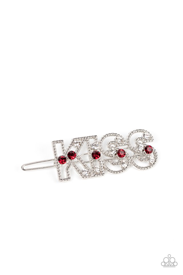 Kiss Bliss - Red - Paparazzi Hair Accessories Image