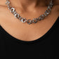 Rebel Grit - Silver - Paparazzi Necklace Image