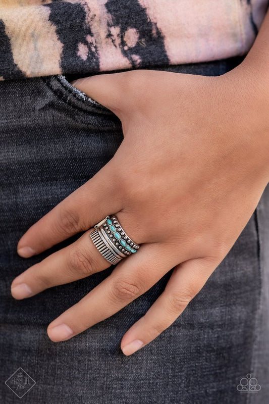 Local Flavor - Blue - Paparazzi Ring Image