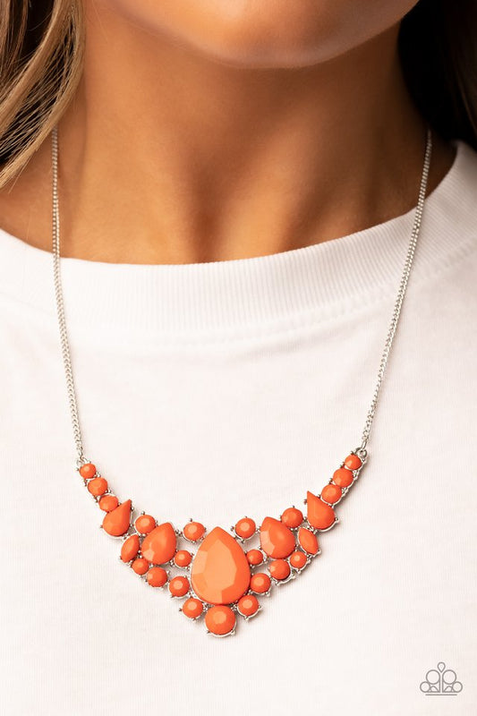 ​Bali Ballroom - Orange - Paparazzi Necklace Image