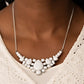 Bali Ballroom - White - Paparazzi Necklace Image