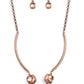 Divine IRIDESCENCE - Copper - Paparazzi Necklace Image