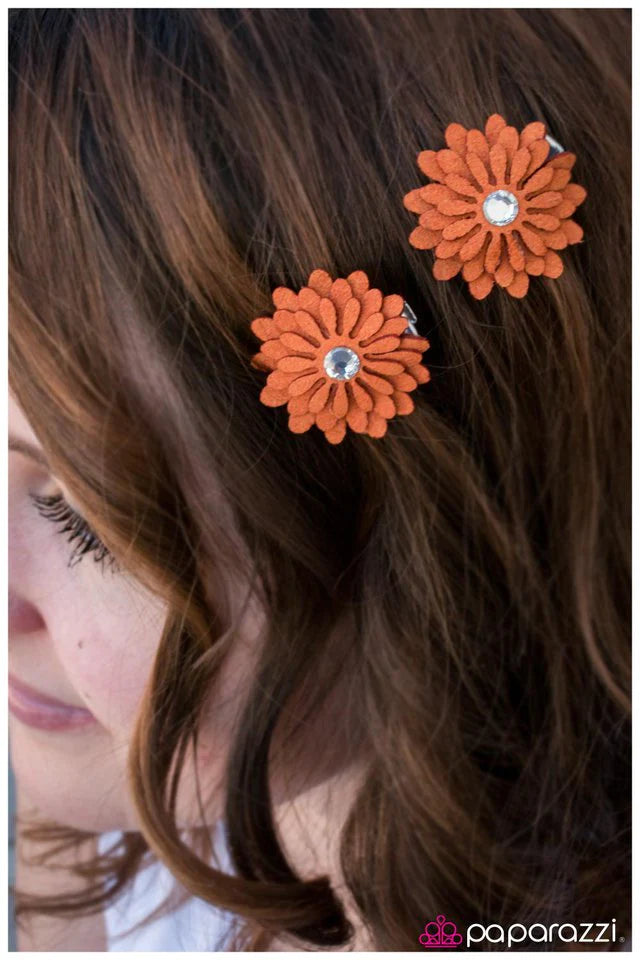 Paparazzi Hair Accessories ~ Sweet Home Alabama - Orange