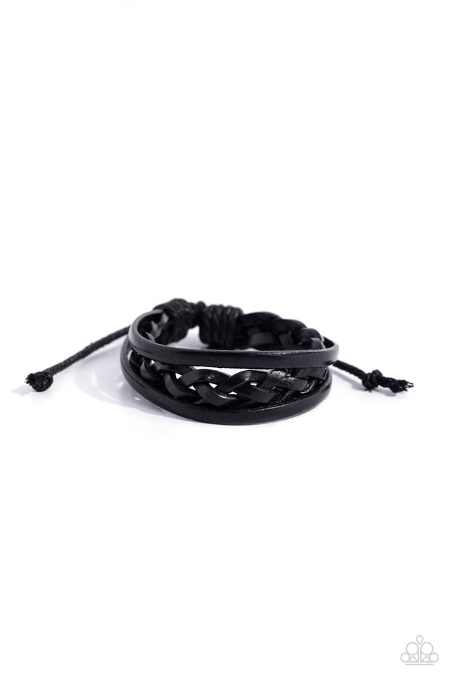 ROAM and Board - Black - Paparazzi Bracelet Image