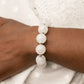 Arctic Affluence - White - Paparazzi Bracelet Image