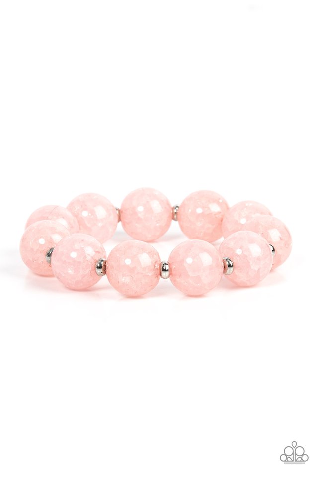 Arctic Affluence - Pink - Paparazzi Bracelet Image