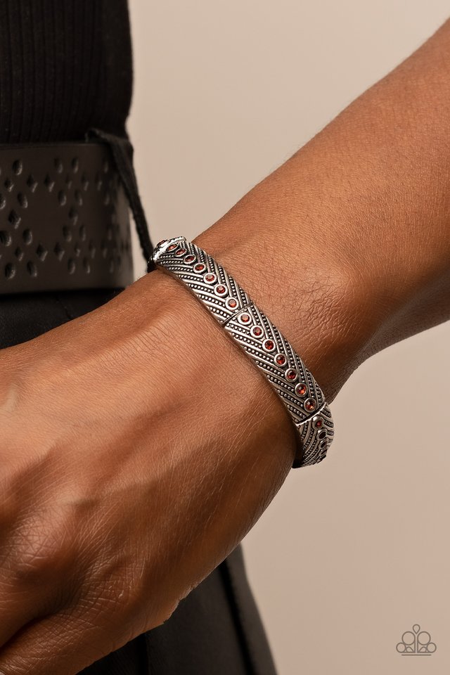 ​Risk-Taking Twinkle - Brown - Paparazzi Bracelet Image