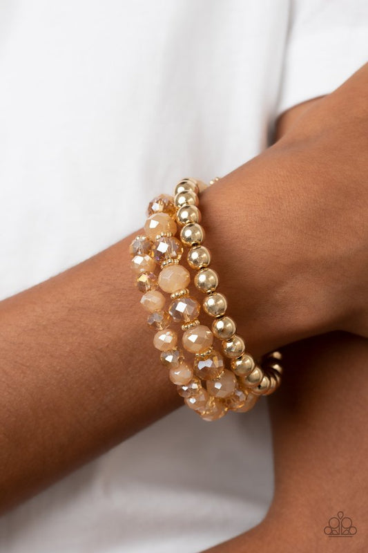 ​Gimme Gimme - Gold - Paparazzi Bracelet Image