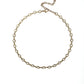 Keepin it Chic - Brass - Paparazzi Necklace Image