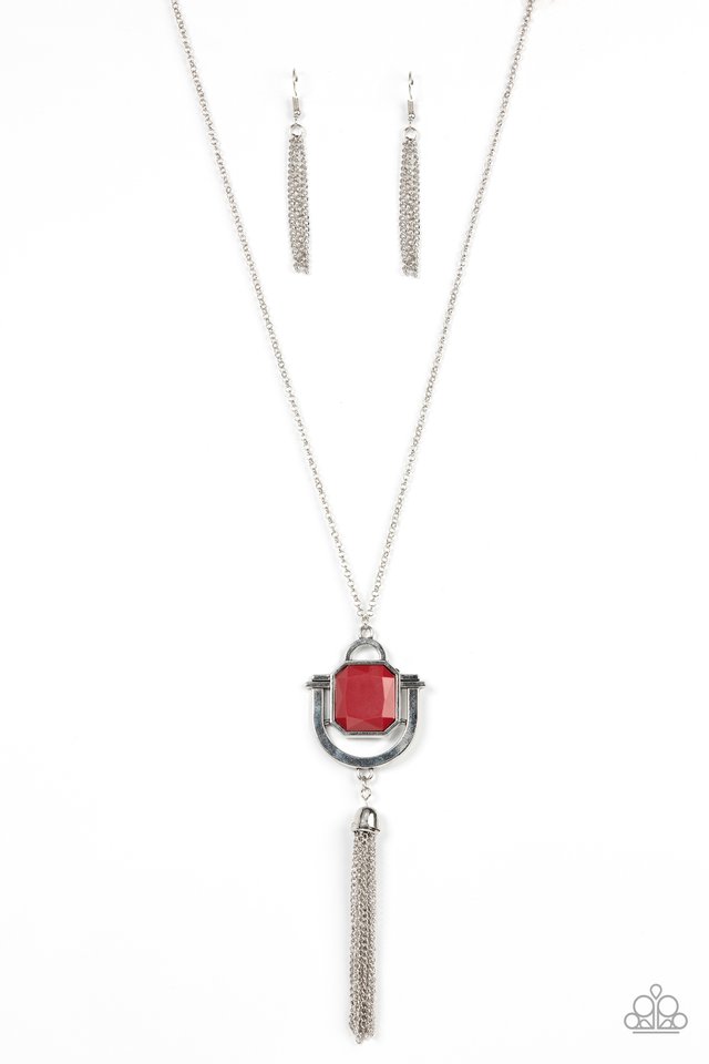 Let your heir on sale down red necklace