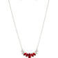 One Empire at a Time - Red - Paparazzi Necklace Image