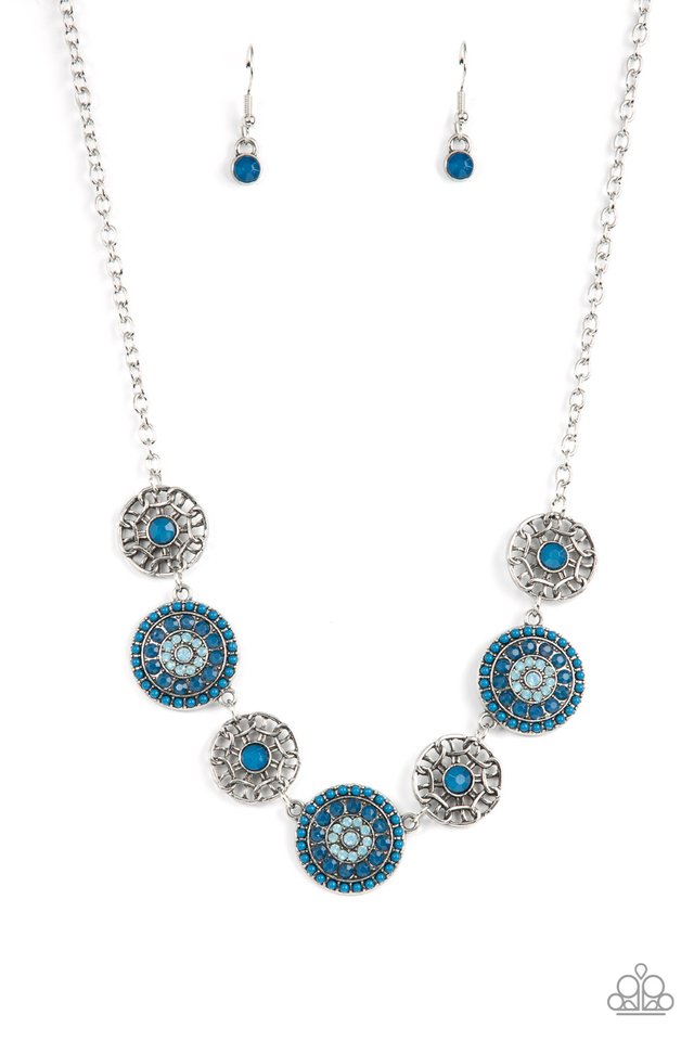 Farmers Market Fashionista - Blue - Paparazzi Necklace Image