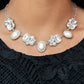 ​Sensational Showstopper - White - Paparazzi Necklace Image