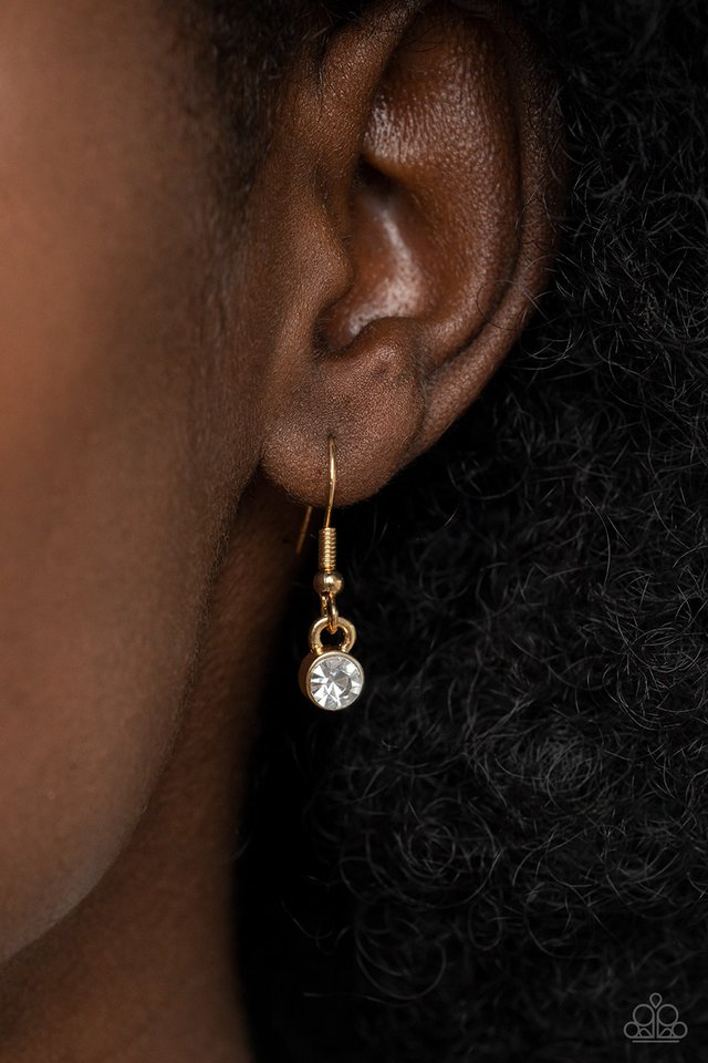 The Real Deal - Gold - Paparazzi Necklace Image