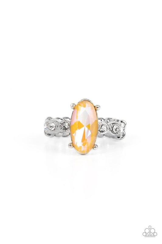 Stellar Sensation - Yellow - Paparazzi Ring Image