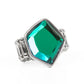 Abstract Escapade - Green - Paparazzi Ring Image